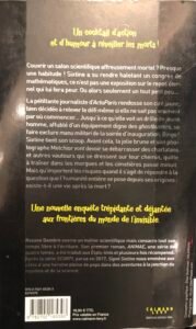 Quatrième de Couverture de Signé Sixtine 2, de Roxane Dambre. Silhouette d'une jeune femme qui semble s'adresser au ciel au tombé de la nuit
