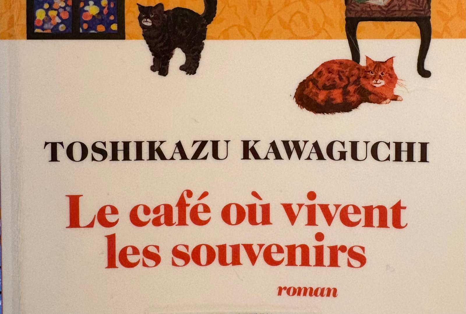 Extrait de la Couverture de Le café où vivent les souvenirs de Toshikazu Kawaguchi